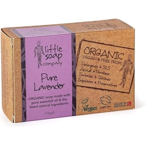 Little Soap Company Organic Lavender Soap Bar Cover