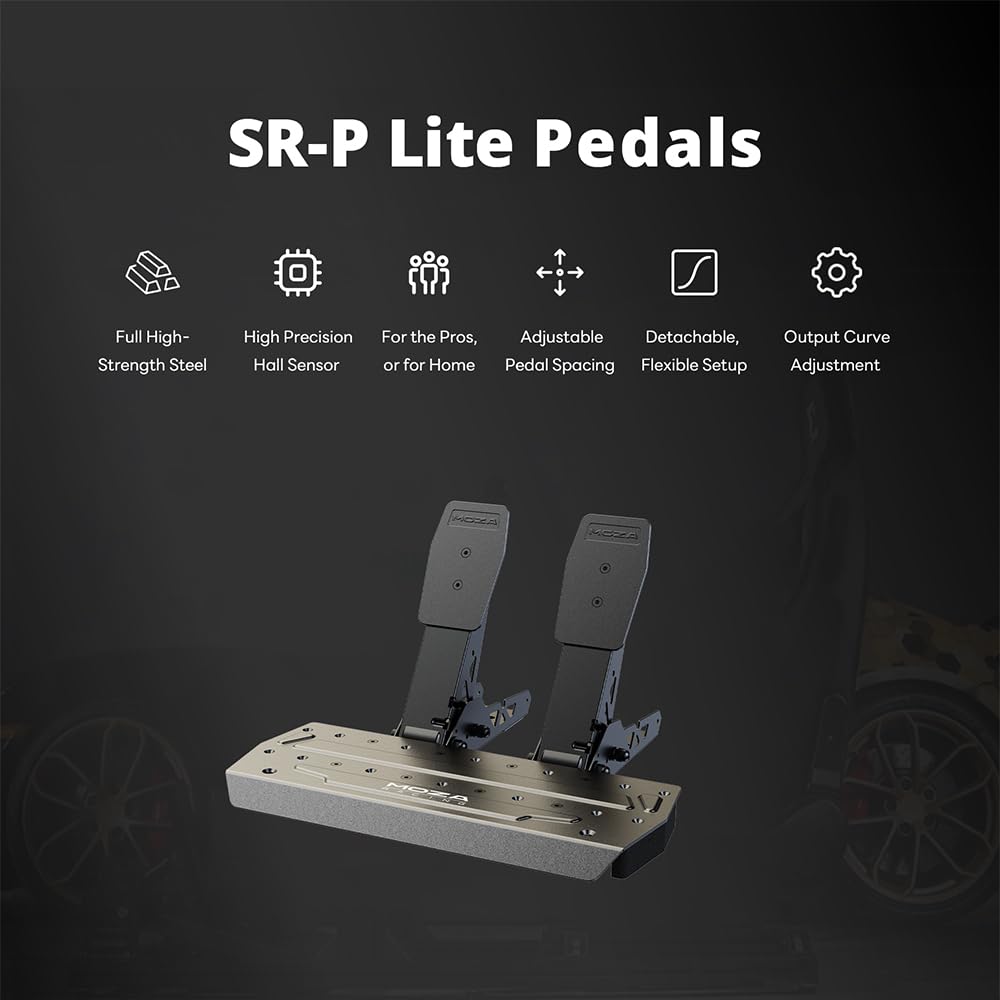 MOZA RACING R3 Bundle - Lenkrad- und Pedale-Set