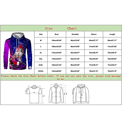 Bekleidung Felpa con cappuccio da uomo con stampa