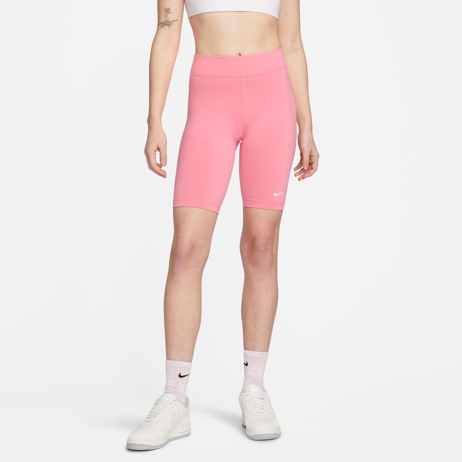 Nike Damen Shorts W NSW Essntl Mr Biker Short, Rosa, CZ8526-611, S – Ansicht 2