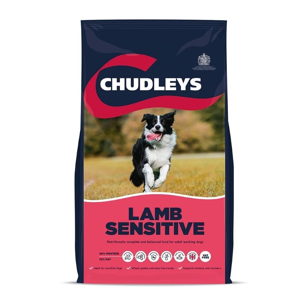 Chudleys Lamb Sensitive Hypoallergenic Dog Food with Rice, Oats & Vegetables, 14 kg