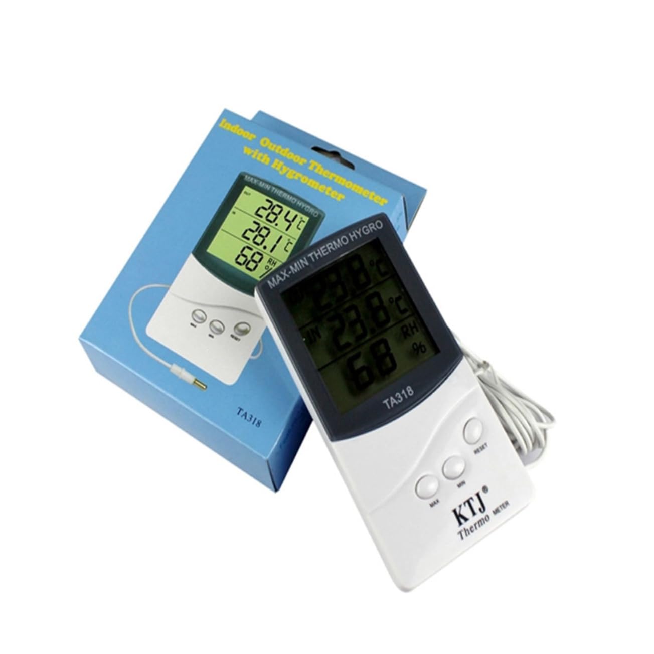 Toddmomy 3 Uds Termómetro Digital Medidor De Humedad Termómetros Termómetro Lcd Higrómetro Medidor De Temperatura Y Humedad Electrónico