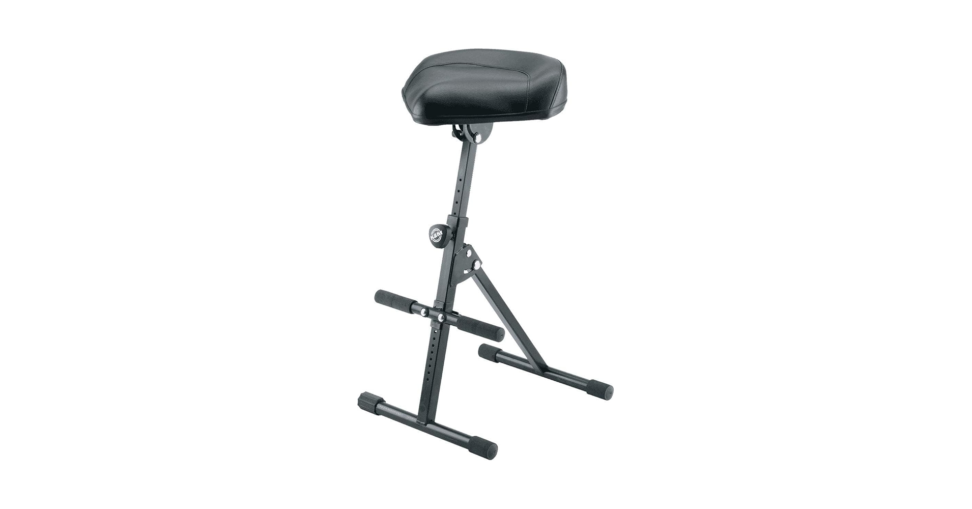 K&M 演奏者用 スツール 空圧式 布製 バックレスト16046 14033 K&M 演奏者用 スツール 空圧式 布製 バックレスト16046 14033