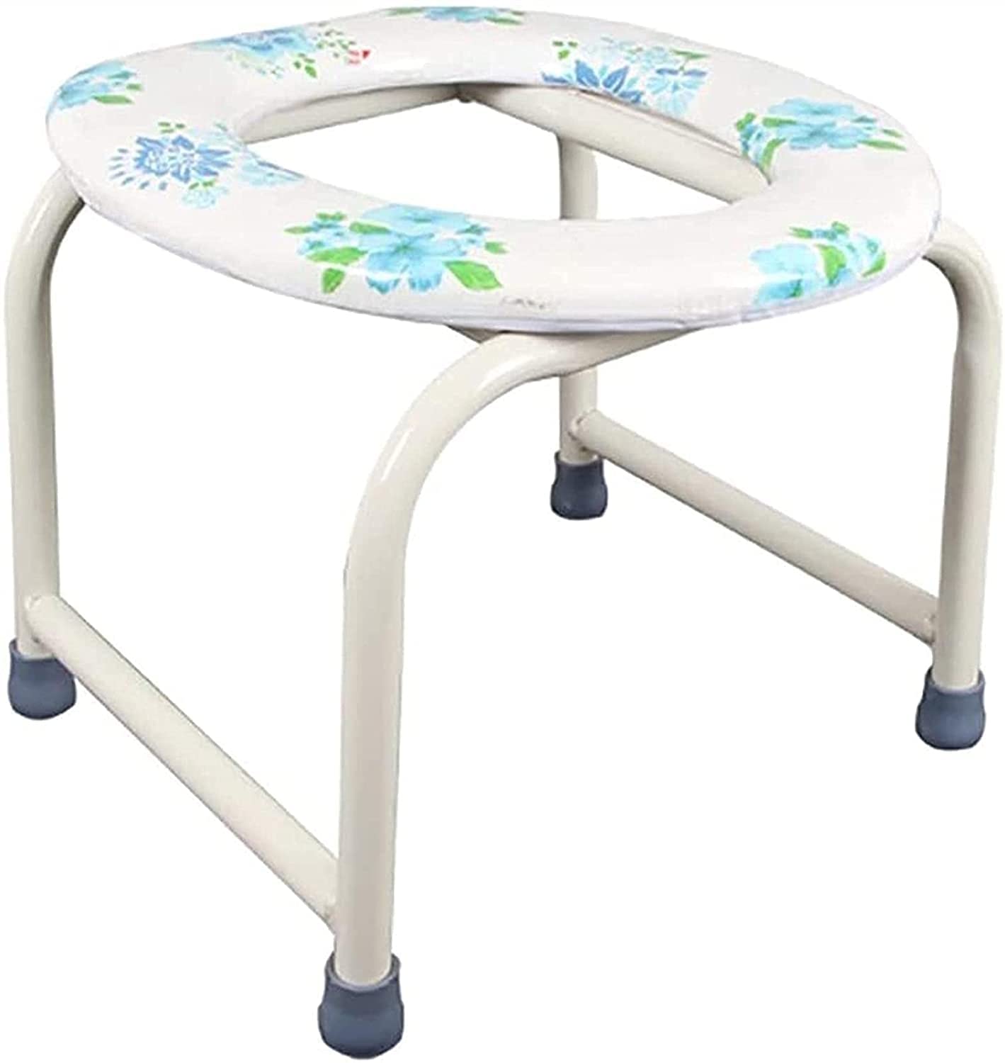 DITESABE Lattice Bedside Commodes Shower Chair Aluminum Alloy Anti-Slip Transfer Bench Bathtub Seat for Bathroom Safety, Adjustable Legs and Arms