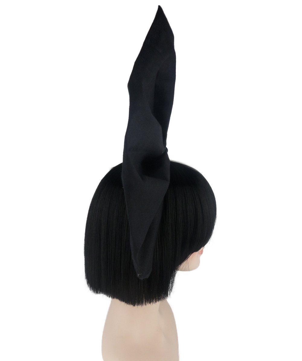 Amazon.co.jp: コスプレ 歌手風ボブウィッグ リボン付 ツートンカラー