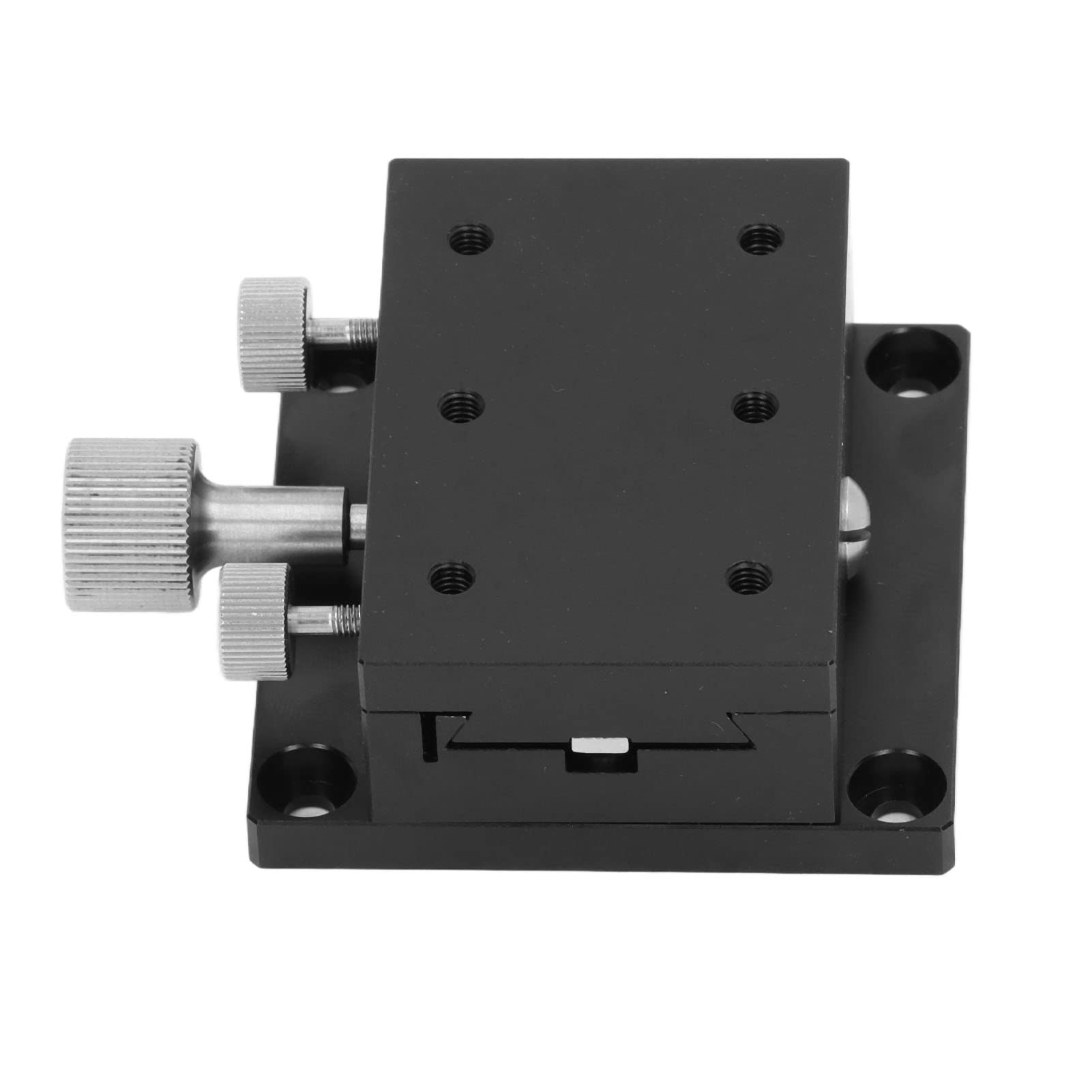 Mesa Deslizante de Alta precisión con Control de rotación de Engranajes en X, Mesa Deslizante en X con Escala, Estructura de guía de Ranura de Cola de Milano para Instrumentos de medición, óptica (6