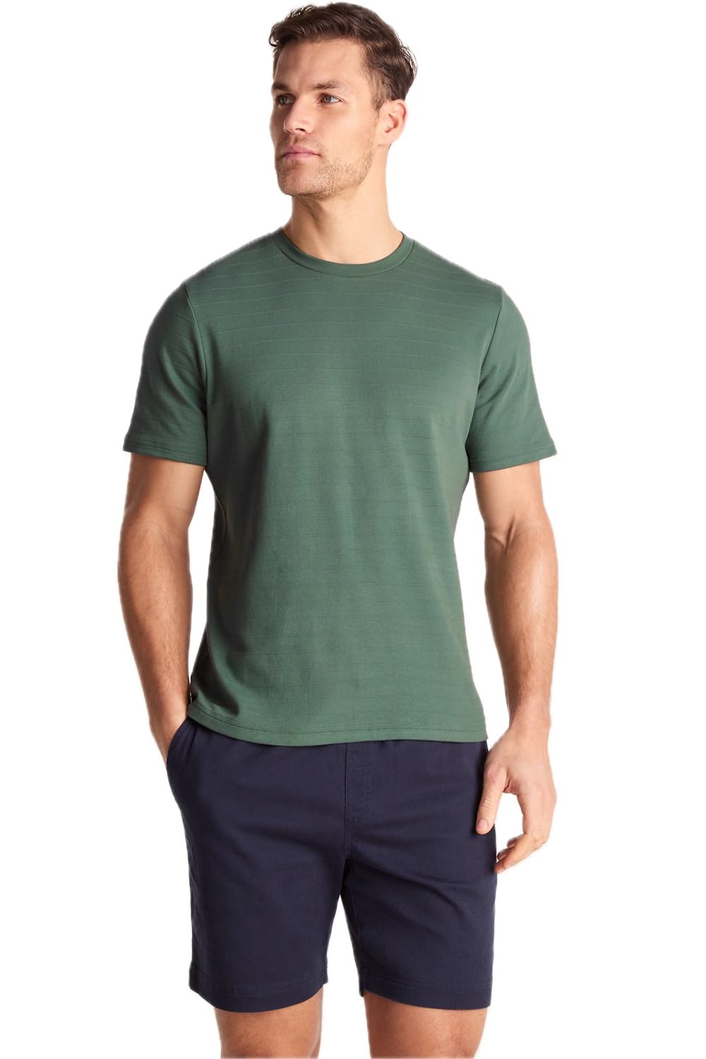 TOG24 Goodman Men's T-Shirt, Supersoft Cotton Blend, Casual Wear, Label