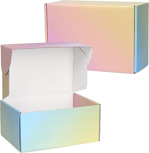 Cajas de envío para embalaje, cajas de cartón corrugado de 9 x 6 x 4 pulgadas, cajas de correo medianas para pequeñas empresas (paquete de 15,
