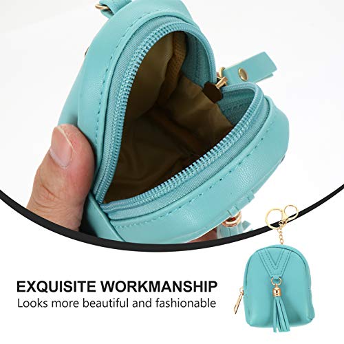 Lurrose Mini Handtas Draagbare Sleutelhanger Tas Met Rits Pu Sleutelhanger Tas Halloween Kerst Vakantie Geschenken Zak… - Afbeelding 8