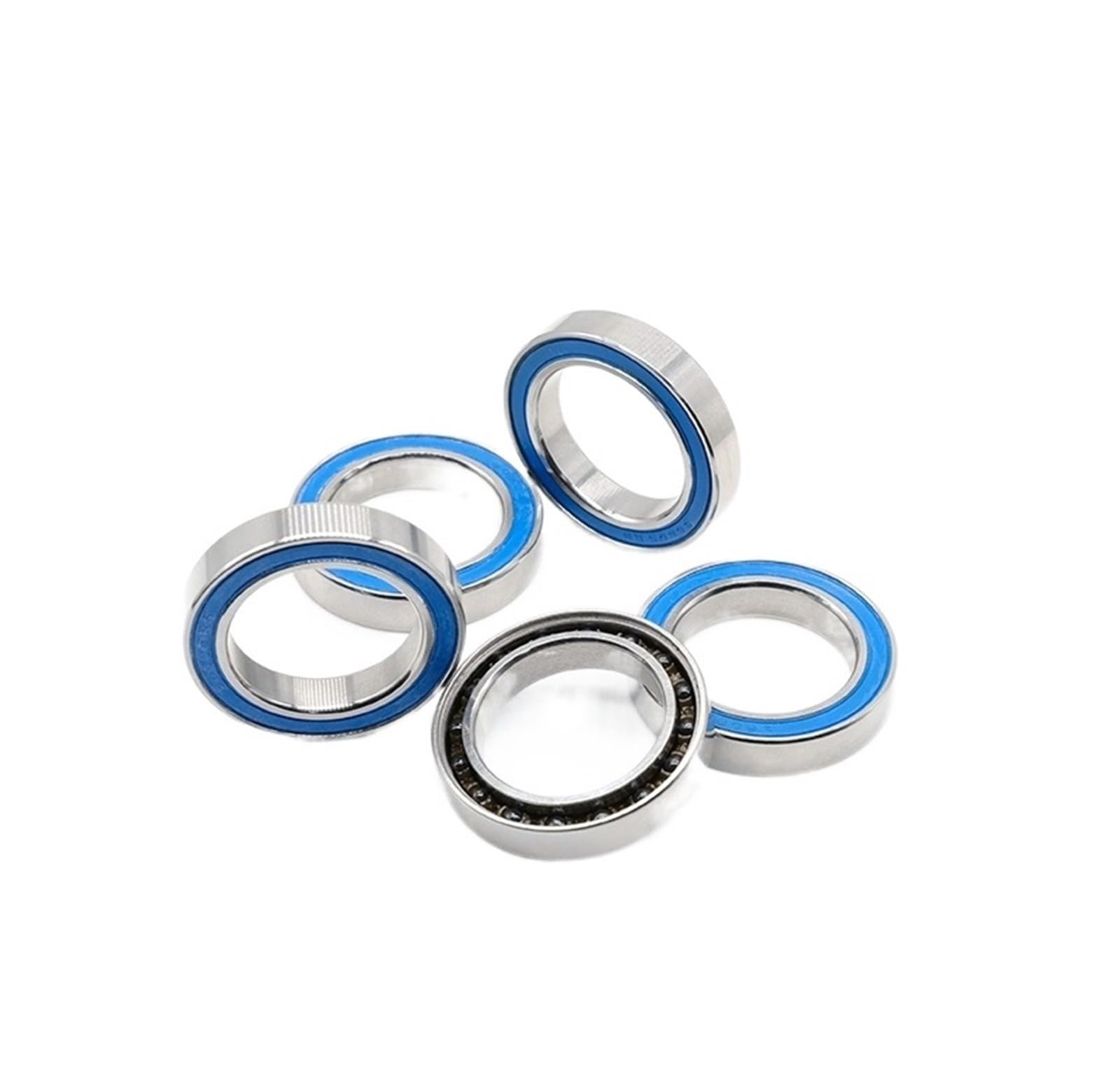 VSPPJYFG Bimetal Seal Shield Micro deep Groove Bearing 1pcs S6805 2RS CB 25x37x7mm Stainless Steel Hybrid Ceramic Bearing