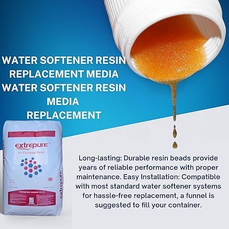Resina ablandadora de agua premium 32,000 granos 25L NSF miniatura 4