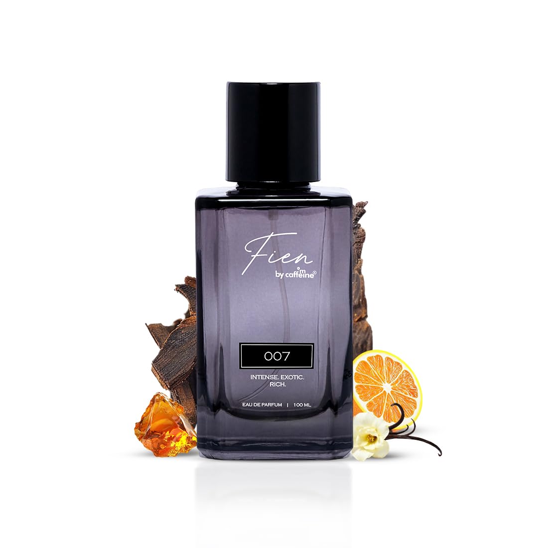 007 Perfume for Men | Oriental Oud Scent | 12 Hrs Long Lasting | mCaffeine Fien Perfume | Fien Eau De Parfum with Oud, Sandal & Musk | perfume for men | Solid mCaffeine Premium & Luxurious Perfume - 100ml-picture-19
