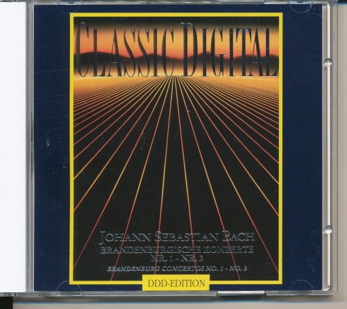 Bach:Brandenburg Concertos 1-3 by Bach, Karel Brazda, Philharmonia