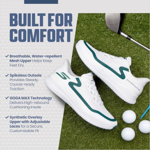 Image of Skechers Men's Flight Slip-Ins Golf Shoe