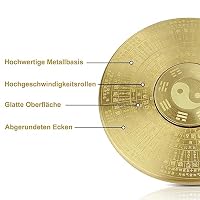 Coolden Fidget Spinner Metall Hand Spinner Fidget Toys EDC Ba Gua Kompass – Ansicht 2