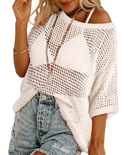 Cache-maillot de bain en crochet femme grande taille RITERA