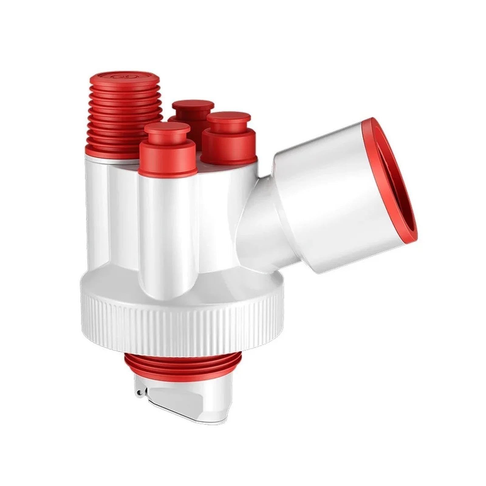 Adaptador Divisor De 5 Vías Para Tubo De Drenaje De Lavadora, Válvula Antisellado Doble, Conector De Agua Para Lavavajillas
