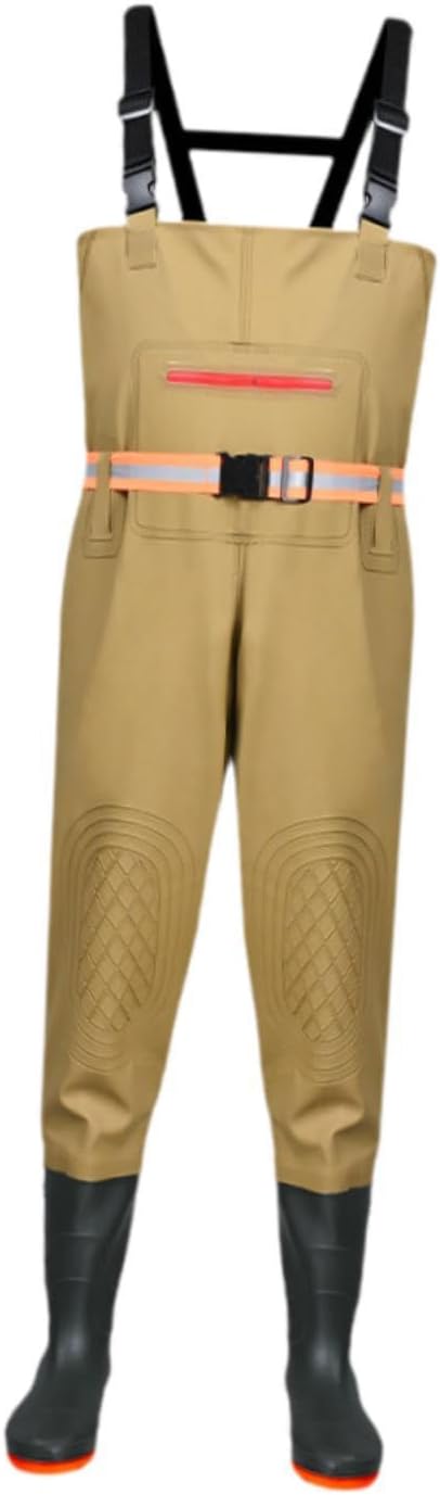 Fishing Waders Anti-Scratch Underwater Pants for Farming Agriculture Outdoor Khaki-Sporting Goods-Fishing-Clothing, Shoes & Accessories-Waders-1 Fishing Chest Wader