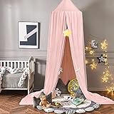 Protección del sueño: Las cortinas de cama Luchild usan telas de alta calidad, transpirables, suaves, aíslan todos los insectos voladores terribles y molestos y le brindan un ambiente cómodo para dormir.