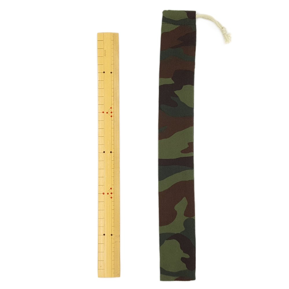 Amazon | 手作り工房FUJITA 30cm ものさし袋【迷彩柄】ものさし入れ