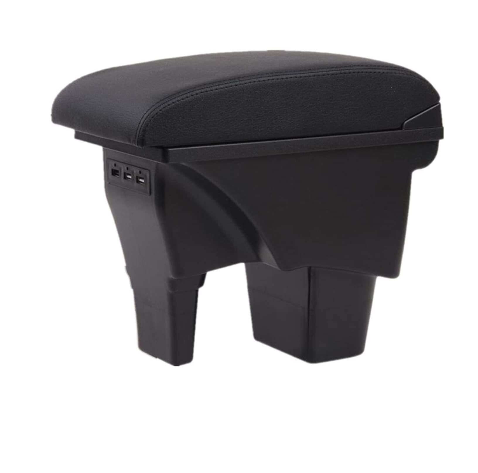 CBCLOPKLCU Centre Console For Suzuki For Vitara Armrest Storage For Box with Carbon Fiber Retrofit and USB