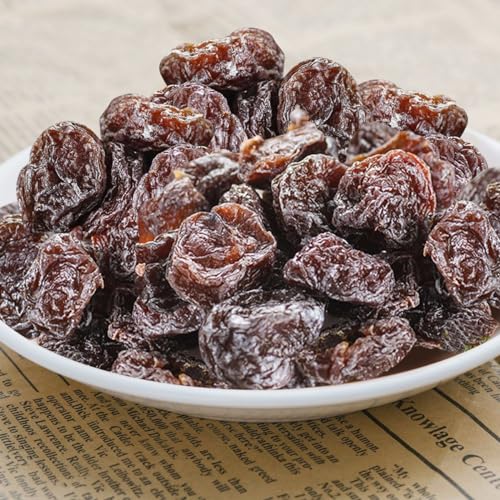Sweet and sour preserved plum,dried mango strawberries, candied snacks preserved fruit, dried fruit, prunes,delicious leisure snacks gifts (preserved plum 45g,1bag) - Thumbnail 2