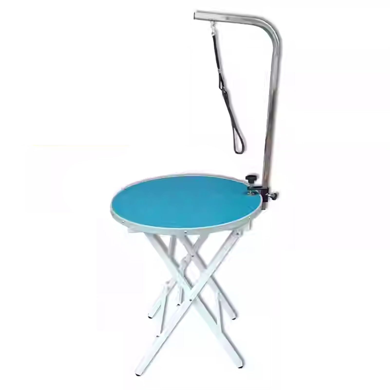 Mesa de Peluquería para Mascotas, Mesa de Aseo Altura Regulable, giratoria 360°, con horca y cuerda, para el hogar y tiendas de mascotas para el secador, tijeras para tu mascota(Green)