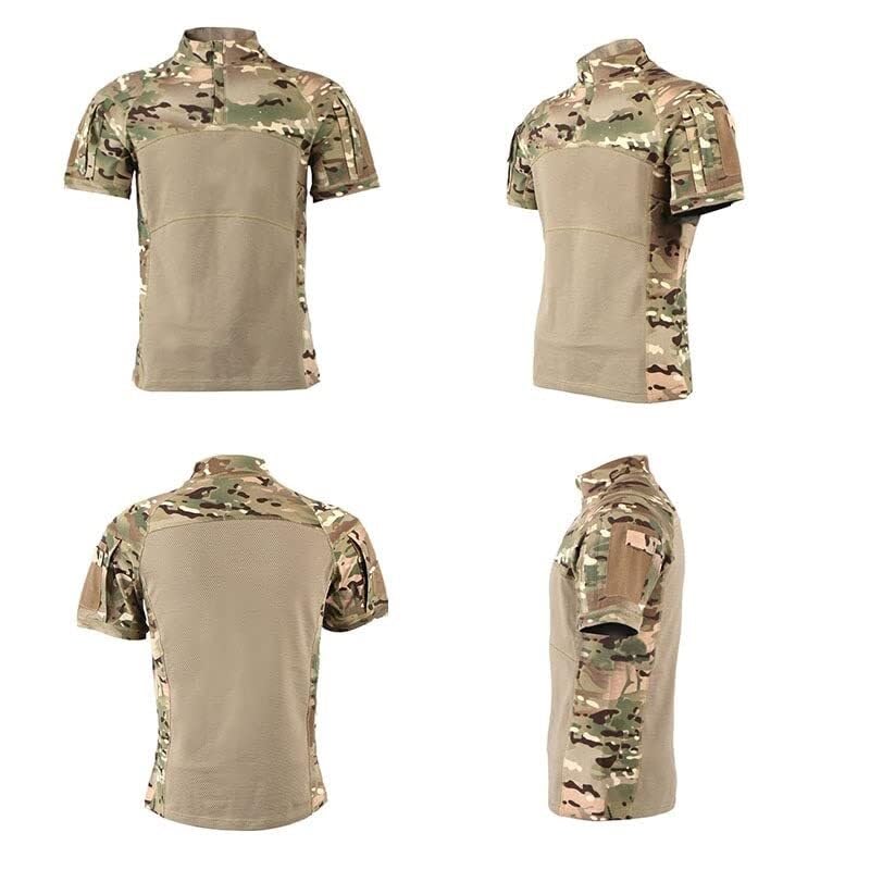 Chemise tactique camouflage manches courtes Desert coupe 3X-Large légère - 4