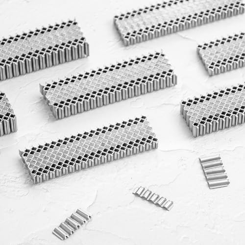 meite Corrugated Fasteners MC138 25 Gauge 1-Inch Crown 3/8-Inch Length Staples Corrugated W Fasteners for Pneumatic Corrugated Tools, for Woodworking Projects (1,200 Counts/Box) by meite - Image 7