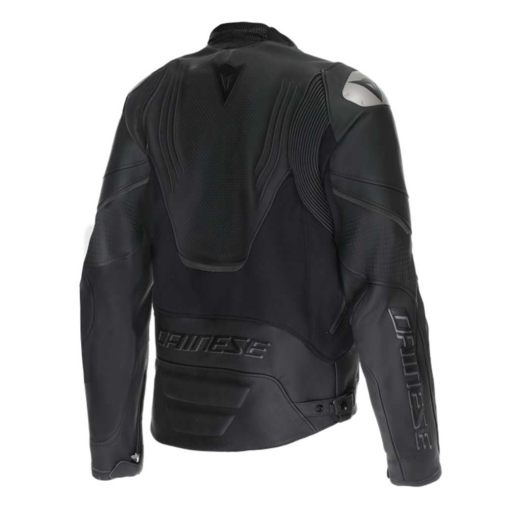 Dainese Racing 5 perforowana skórzana kurtka motocyklowa, czarny, 48