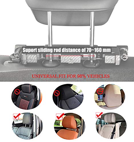 Almohada lateral ajustable para reposacabezas de auto miniatura 6