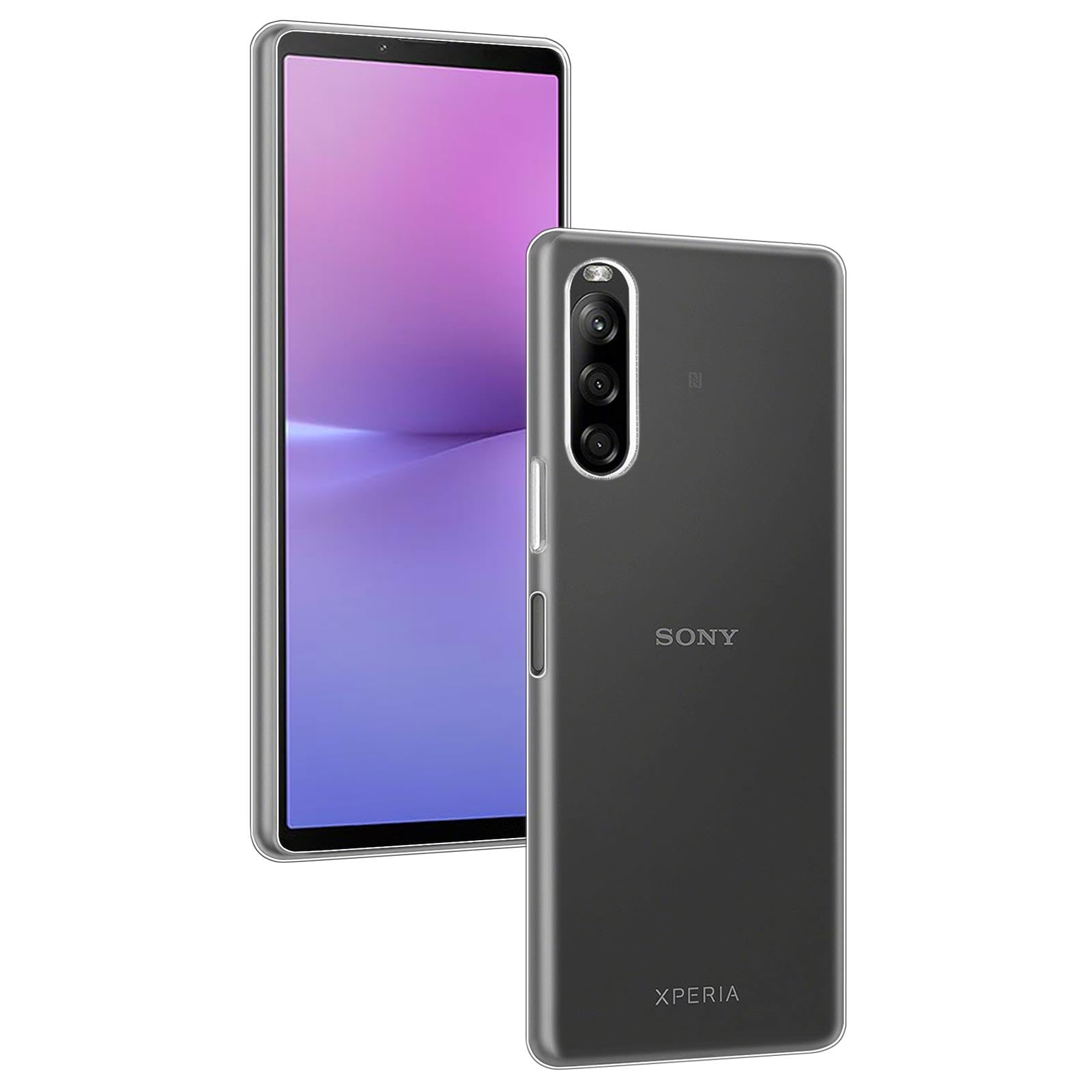 32nd Klare Gel Hülle Für Sony Xperia 1 VI (2024) – Durchsichtige TPU-Schutzhülle, Ultradünn & Transparent