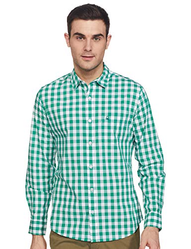 Image of United Colors of Benetton Men's Cotton Slim Fit Shirt