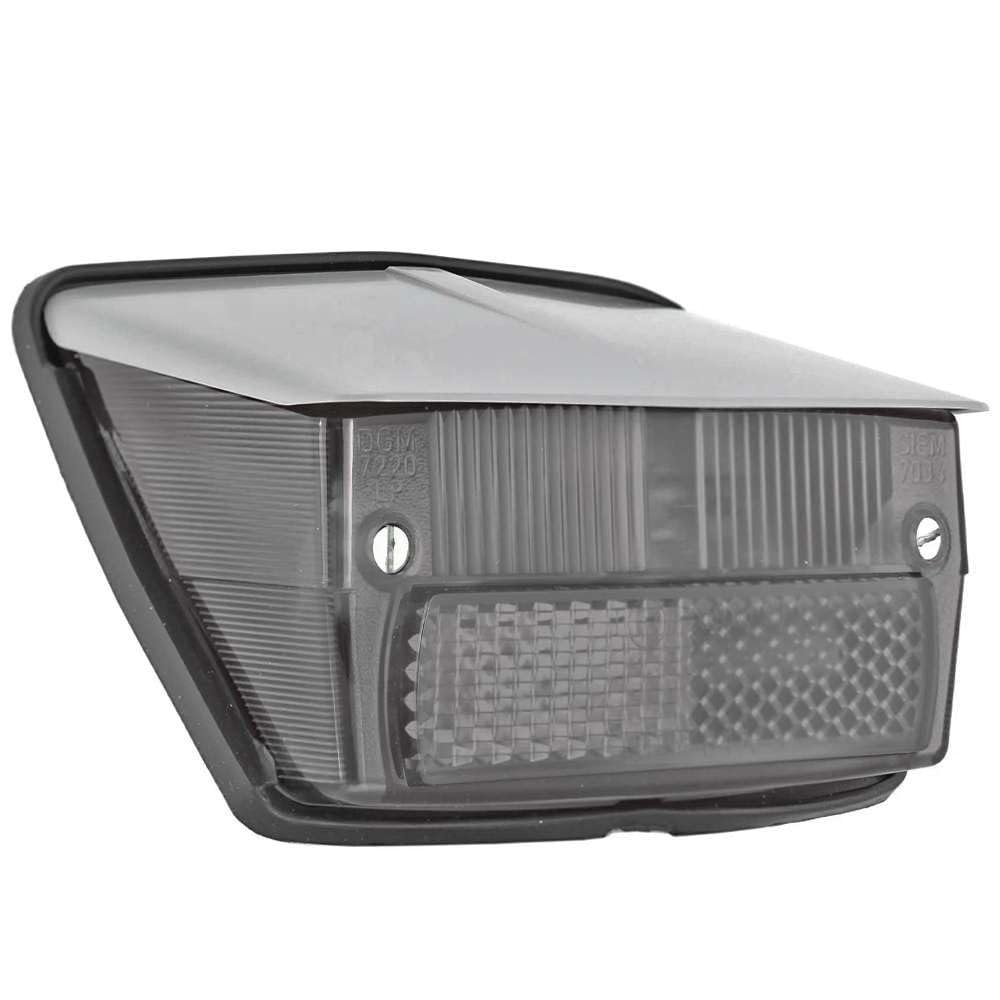 Fanale Posteriore Completo Fumè Scuro Compatibile con Vespa 50 Special Tetto Grigio