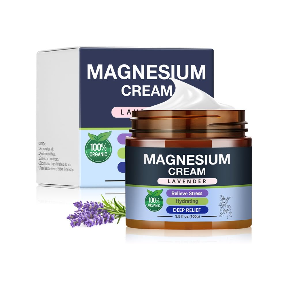 Magnesium Cream for Sleep Soothing Nighttime Magnesium Lotion for Kids Adults Sweet Sleep Magnesium Butter with Topical Magnesium