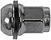 Dorman 711-300 Radius Seat Wheel Nut - M12-1.50 Compatible with Select Honda Models, 4 Pack