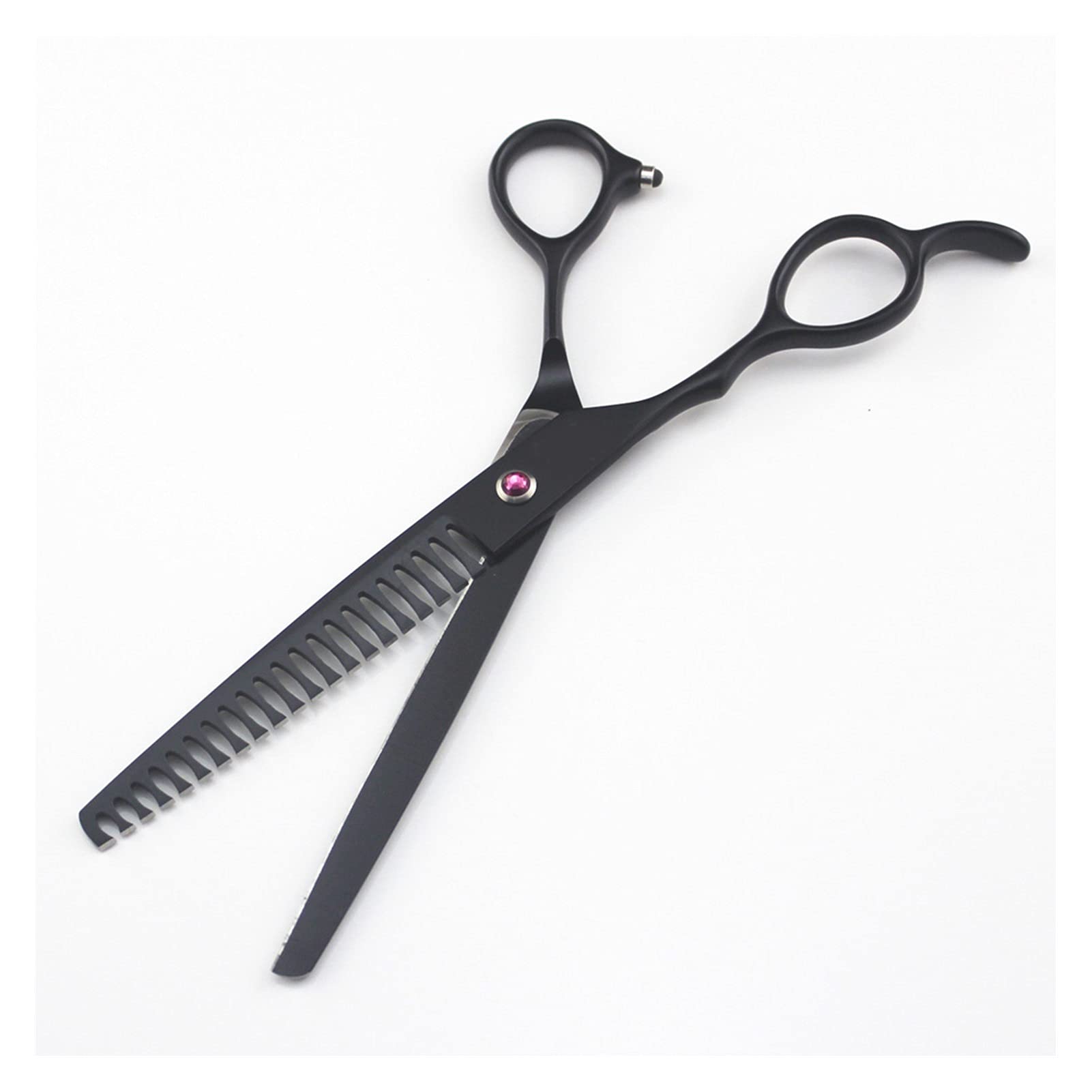 7 "personnalité gaucher cheveux amincissement ciseaux fourniture de coiffure pour barbier outil de coupe de cheveux coiffure ciseaux de coupe de cheveux