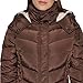 Kenneth Cole Women's Down Alternative Coat, Quilted Puffer Dark Roast, X-Small