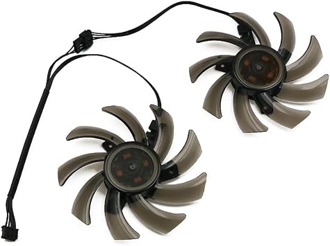 2Pcs/Set 87mm(90mm) GA91S2U,GPU Video Card Fan Compatible with CMP 30HX 6G Fan,GTX 1080 1070 Ti 1060 Dual,Replace FDC10H12S9-C