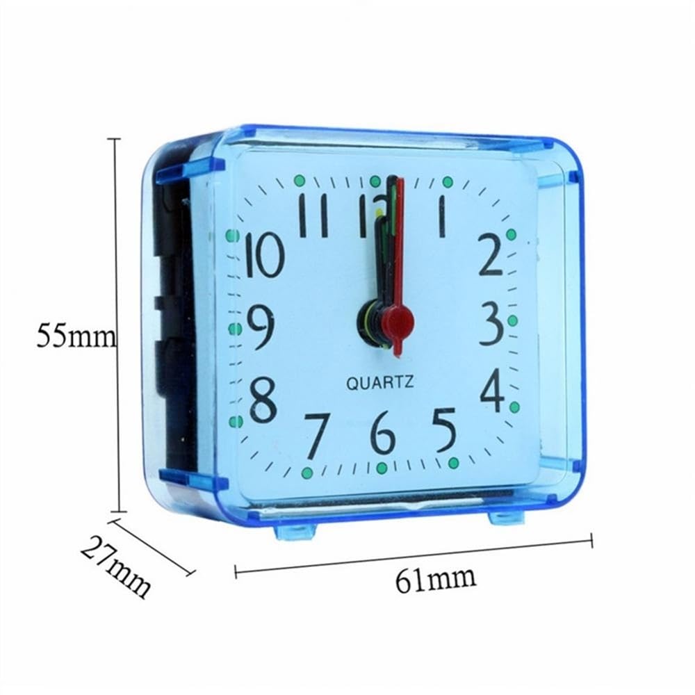Despertador, Reloj de Mesa Cuarzo for Personas Que Duermen profundamente(Blue)