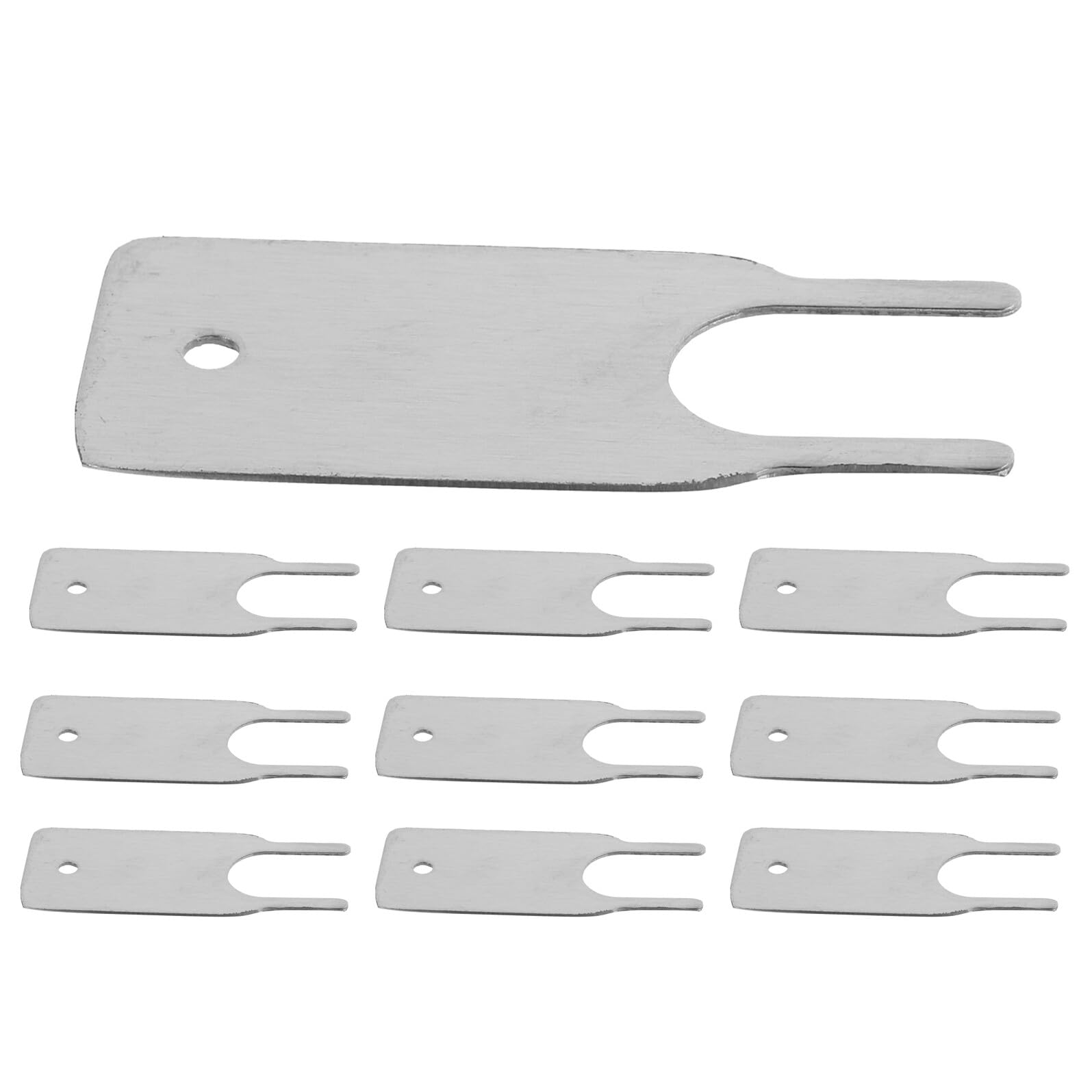 10 Llaves para Dispensador De Papel Higiénico Toallas De Papel Y Toallas De Mano Llave De Plástico Plateada para Dispensador