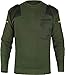 Produktbild normani Herren Bundeswehr Pullover Original nach TL Winterpulloverullover mit Brusttasche und Deutschlandfahne Farbe Oliv Größe M/50