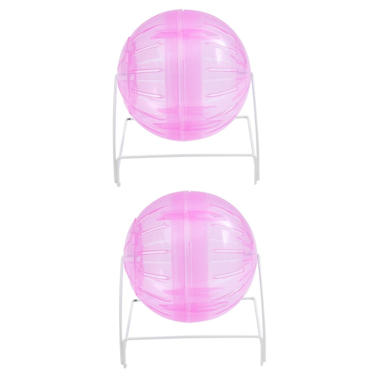minkissy Pcs Exercise Toy for Small Animals Pink Hamster Balls for Running Play for Pet Gerbils