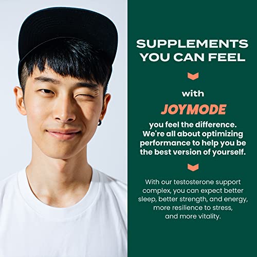 Joymode Testosterone Support Complex (90Ct) -Natural Supplement For Men W/ Ashwagandha, Dim, Magnesium, Zinc & Boron #TOP1