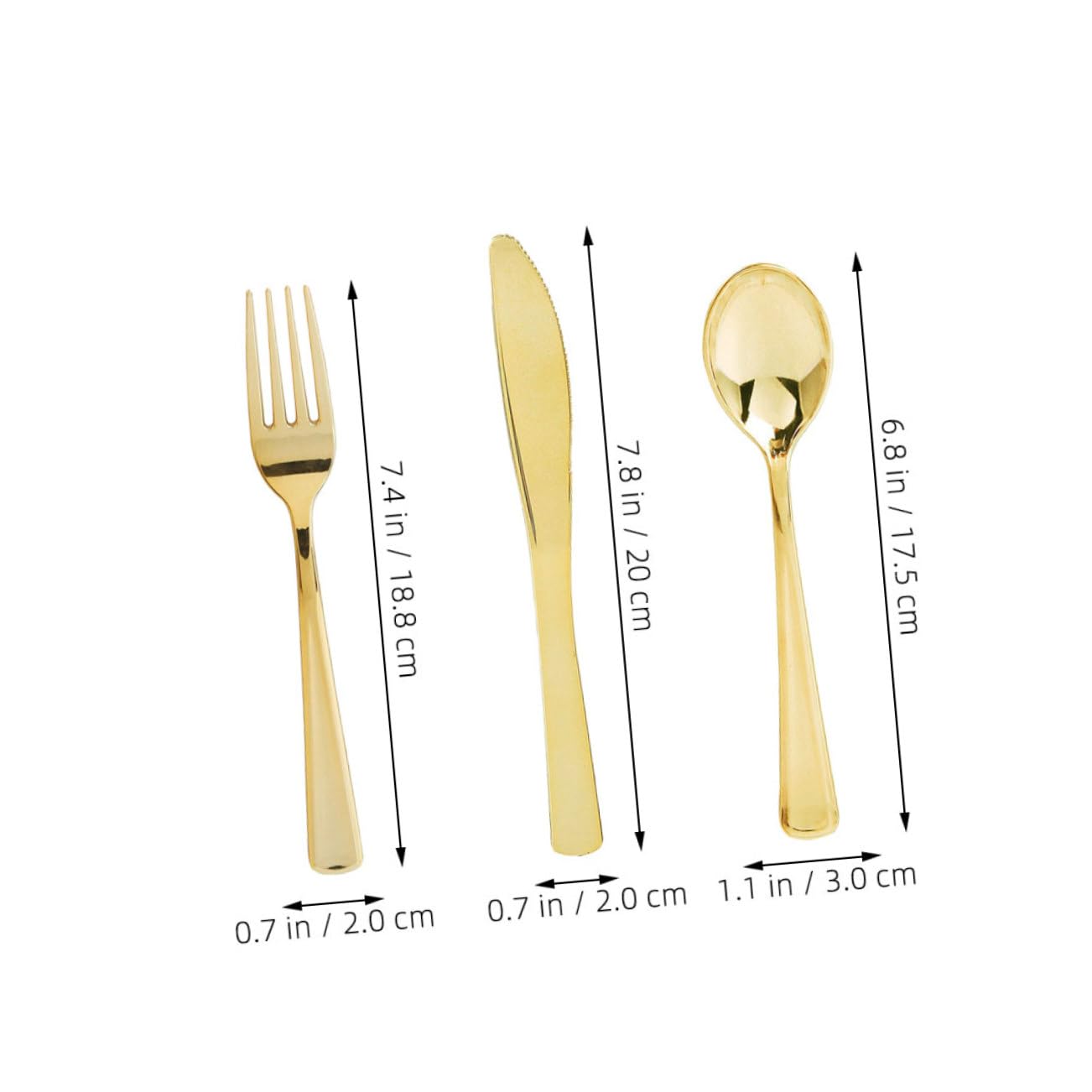 OFFSCH Inspired Party Cutlery Set 30pcs Colorful Utensils Kit Disposable Silverware for Casual Formal Gatherings