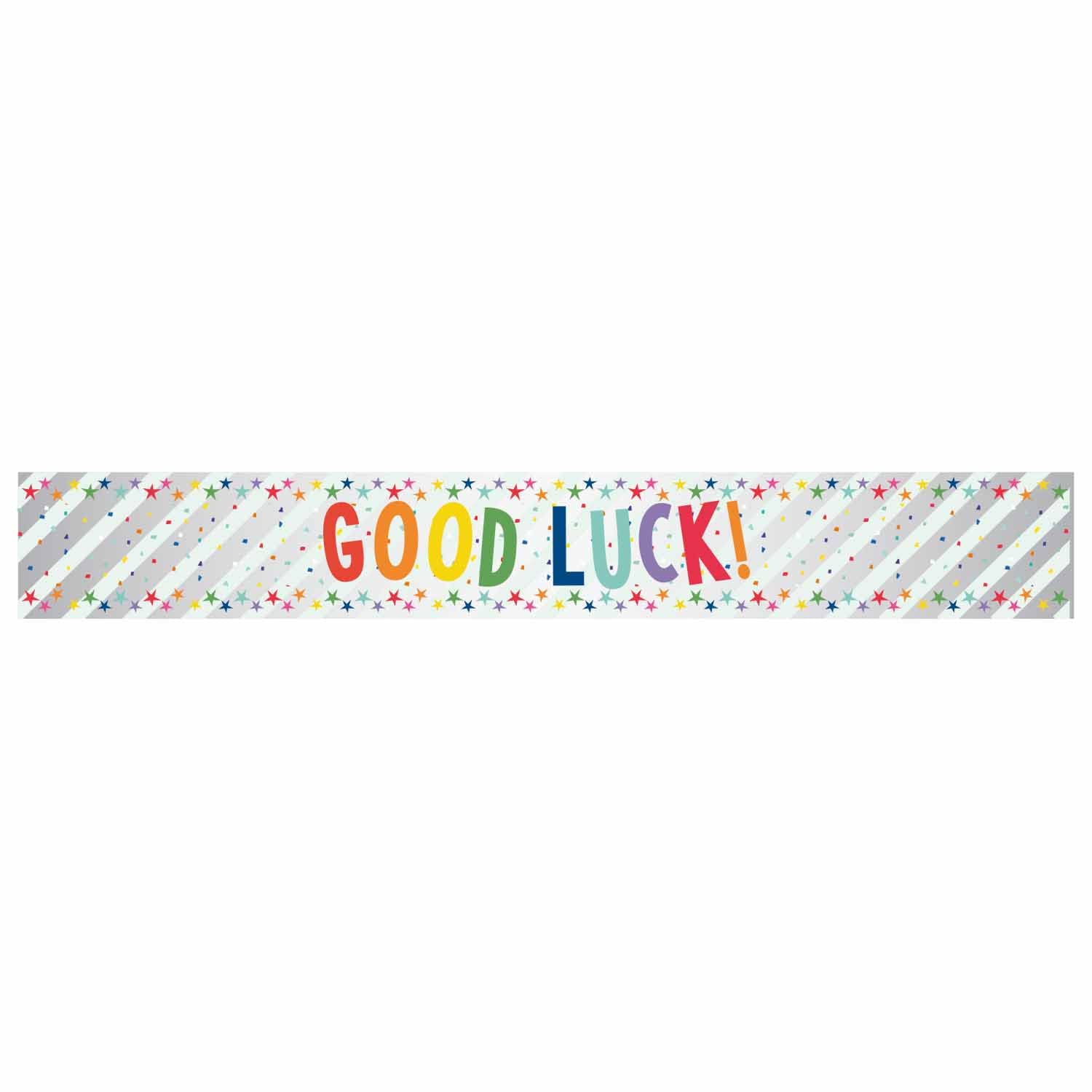 amscan9912132 Good Luck Banner