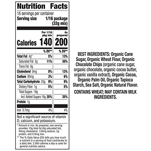 Annie's Homegrown Organic Double Chocolate Brownie Mix, 18.3 Oz (Pack Of 8) #TOP7