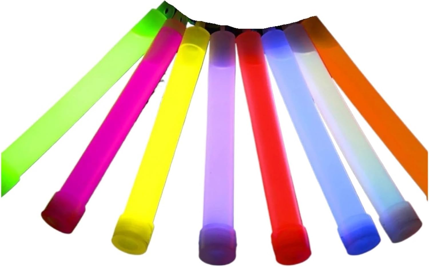 20/50PCS (15cm)Fluorescence Glow Stick Glow Light Sticks with Hook Outdoor Emergency Glow In The Dark Party Light Sticks New Year and Christmas party props(Red,50pcs)