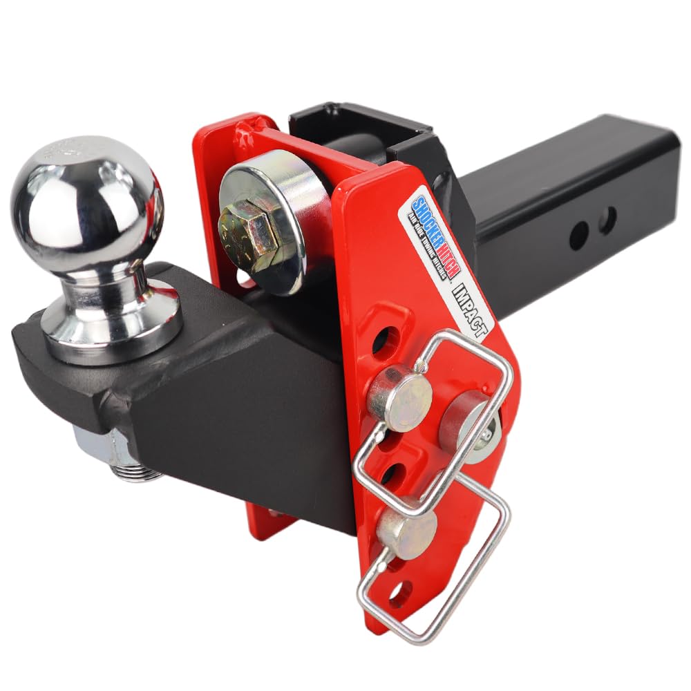 Shocker Impact Adjustable Cushion Raised Hitch - 5