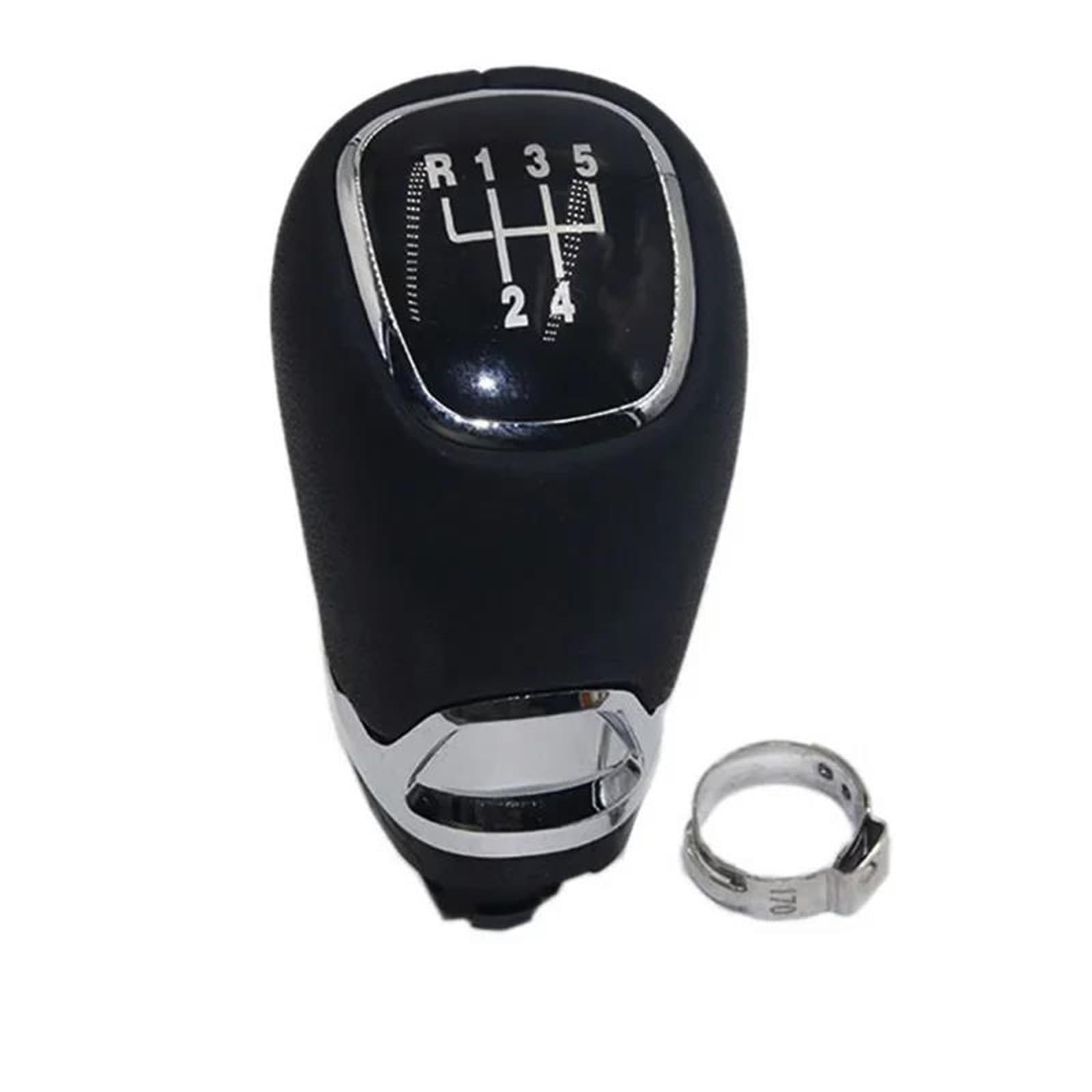 Mkszy 5 Speed Knob Car Manual Transmission Gear Shift Knob Shifter Dust Boot For Skoda For Octavia A7 3 Iii Mk3 2014 2015 2016 2017
